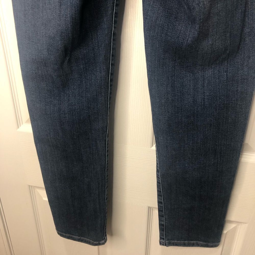 J. Jill denim weekender straight leg blue jeans, size 8 - Picture 7 of 15
